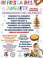 III FIESTA DEL JUGUETE SOLIDARIO HERMANDAD DEL SILENCIO ECIJA